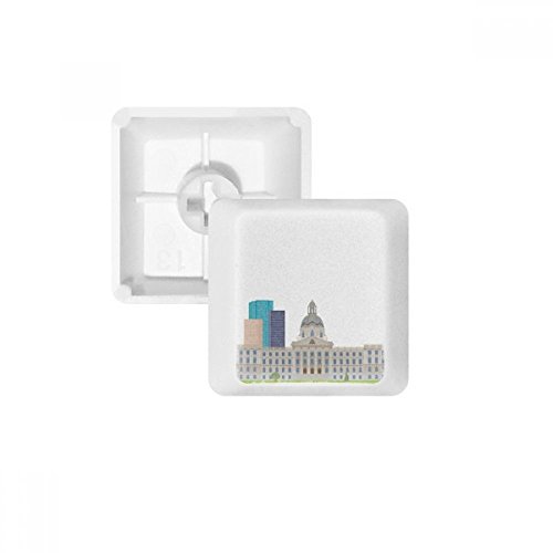 Set de touches PBT clavier mécanique Canada blanc OEM sans marquage luxe