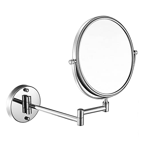 Miroir de Maquillage Mural Extensible 10x et Pliant avec Rotation 360 - 2