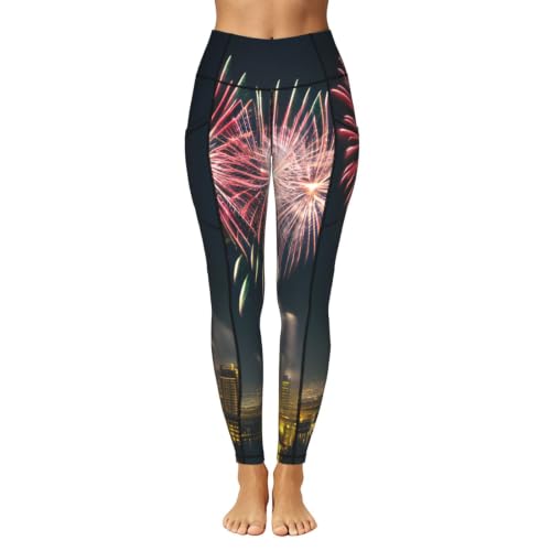 Mallas de yoga opacas con bolsillos que estilizan para correr sin llevar bolso 2