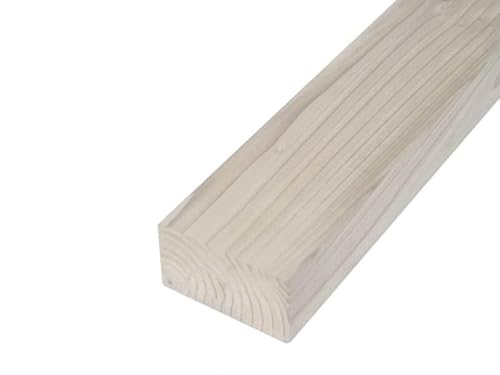 WOODPRO 国産杉 厚36mm×幅65mm×長さ680mm 屋外用塗装 WB(ホワイトベージュ)色 板材 厚み3.6cm 幅6.5cm 長さ68cm 受注生産