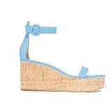 FOWT Summer Platform Buckle Ankle Strap Wedge Heel Womens sandals Elegant Colorful Round Open Toe Co