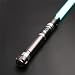SABERIUS Ezron Smooth Swing Lightsaber | Espada de luz RGB Fuerza FX | 12 colores RGB 10 Set Soundfonts | Flash on Clash | Swing on | S_TSK-E05 (gris)
