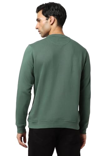 Image of Van Heusen Men Round Neck Cotton Sweatshirt