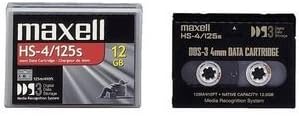 Maxell Corp America Hs 4 125s Dat Dds 3 Data Cartridge Media Recognition System Magnetic Media