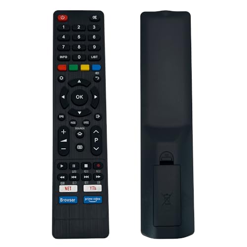 Replacment Remote Control for Aiwa Smart TV AW50B4K,AW39B4SM