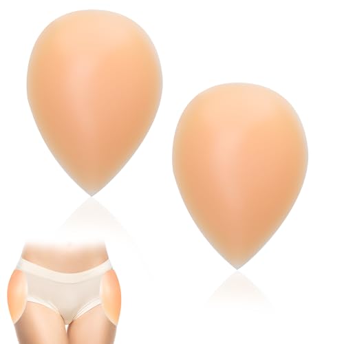 IYRNISFEM Silicone Butt Pads Adhesive for Women | Reusable Butt Lift Enhancer Pads|Slip Buttock Hip Padding for Flat Buttocks (L)
