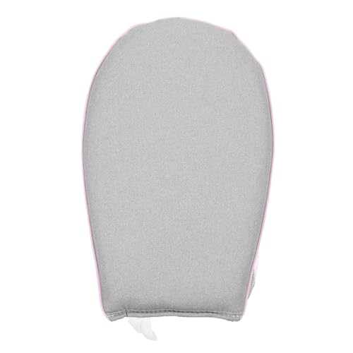 HOMOBABE 耐熱海手持ちスチーマーバッキングボード アイロンミット 家用蒸気アイロン手袋 衣類シワ伸ばし保護グローブ グレー