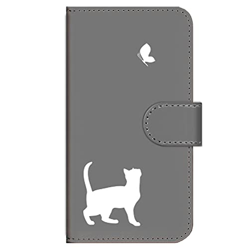 �K�[���Y�l�I �ėp AQUOS wish5 SH-52F �ƌ݊����̂���P�[�X �蒠�^ �X�}�z�P�[�X �g�уJ�o�[ �ϏՌ� (�˂��ƒ�/�z���C�g) SHARP SH-52F-PD-GYR-YSZ-0143