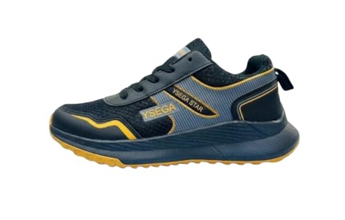 Image of Men's Running Shoes | Lightweight Breathable Sports Shoes for Gym, Walking & Daily Use | Comfortable Mesh Lace-Up Sneakers