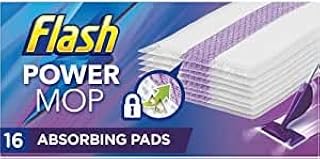 Flash Speed Mop Refill|16 Pads Floor Cleaning|Flash Mops|Flash Mops Refill Pads|Multi Surface Cleaning Pads|16 Refill Flash Mops
