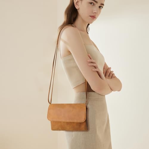 Bolsos bandolera de cuero PU para mujeres y niñas con diseño compacto y moderno 7