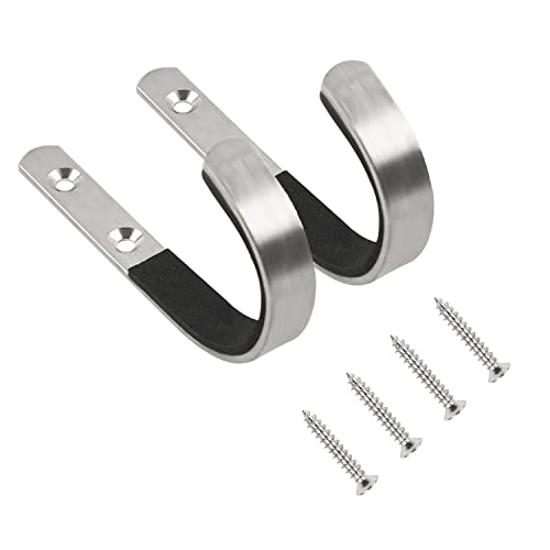 TIHOOK 2 STK Waffenhalter Wand, Gewehrhalter Wand, Gewehr Halterung, Schrotflintenhaken, Waffenhalter für Alle Gewehre und Flinte Cover