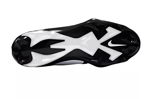 Nike Alpha Menace Pro 3 Men's Football Cleats White/White/White/Black (us_Footwear_Size_System, Adult, Men, Numeric, Medium, Numeric_152