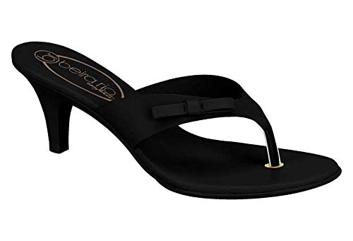 Tamanco Beira Rio Salto Fino Baixo Laço 8308.1219 Feminino