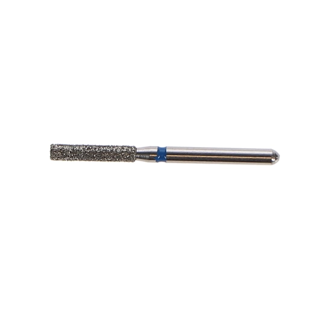 401835 HSB FG 837-016M Flat End Cylinder Medium Grit Diamond Burs 10/Pk