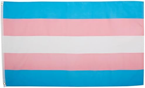 FlagsImp Transgender Pride Flag - Premium Double-stitched 100% Polyester w/Brass Grommets 3' x 5'