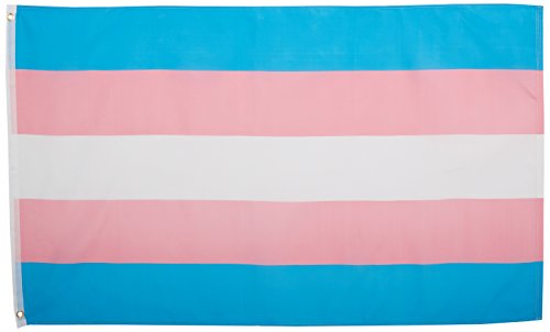 FlagsImp Transgender Pride Flag - Premium Double-stitched 100% Polyester w/Brass Grommets 3' x 5'