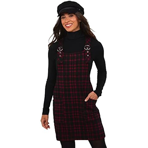 Blusa Joe Browns Túnica Cuadros Camisa Mujer Cover