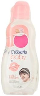 Cussons Baby Oil Almond & Rose 200ml x 2 Pcs