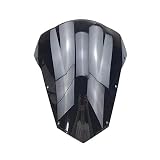 Moto Déflecteur Vent Pare Brise pour Moto Double Bulle Fumée Pare Brise 2007 2008 2009 2010 FZ6 S2 600 FZ 6 FZS600 pour FZ 6