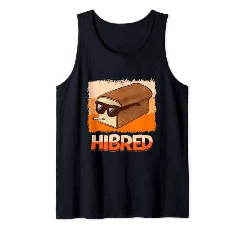 Hibred Baking Flour Rolling Pin Cake Smoking Bread Tank Top