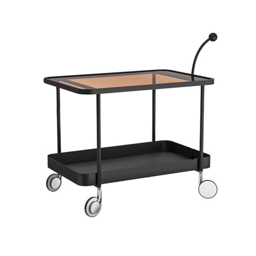 eexbz Sofa Home Mobile Side Table Simple Sofa Side Storage Snack Cart Living Room Square Storage Rack Sofas for Living Room