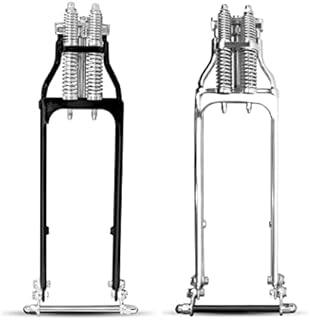 SPRINGER FRONT END FOR HARLEY & CUSTOM BIKES IN CHROME OR BLACK (Chrome, stock)