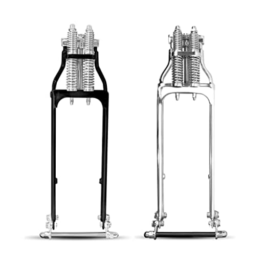 SPRINGER FRONT END FOR HARLEY & CUSTOM BIKES IN CHROME OR BLACK (Chrome, 8")