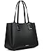 Calvin Klein Jett Organizational Tote, Black/Silver, One Size