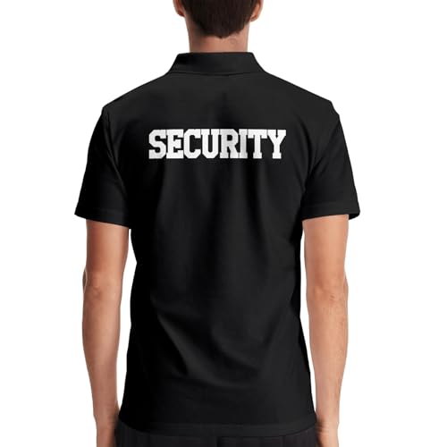 Camisetas Polo para Seguridad, Camisas Polo para Trabajo de Seguridad, Camisas para Porteros y Guardias miniatura 3
