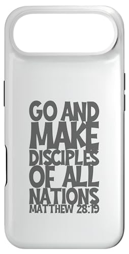 Go And Make Disciples Of All Nation Matthew 28:19 3D�G�t�F�N�g �X�}�z�P�[�X iPhone Air �p