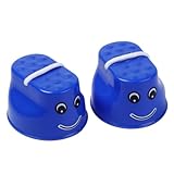 Plastic Walk Schilts Niños Jumping Balance Entrenamiento Juguete Sacia en Maceta 2 PCS Blue Plastic Walk SILS