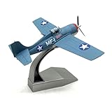 Genérico Avión de Combate F-4F de 6,3 Pulgadas, Escala 1:72, Modelo de avión a reacción, Coleccionable, aleación fundida a presión for colección.