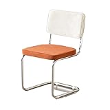 Diseño de silla decorativa sin brazos adecuada for usar en cocinas como asiento adicional.