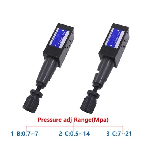 Soupapes de décharge MRV-02P pour circuit hydraulique stable