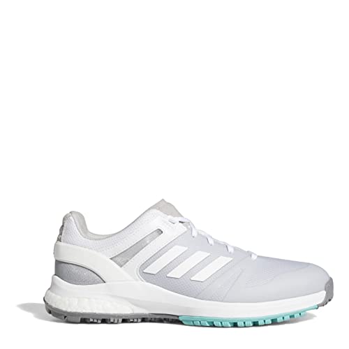 Adidas Women's Golf Shoe, White/White/Acid Mint, 6 #TOP1