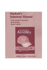 Student's Solutions Manual for Intermediate Algebra