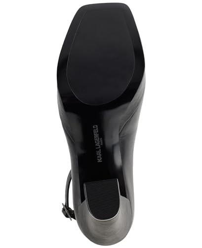Karl Lagerfeld Paris Women's Varun Platform Ankle Pump3