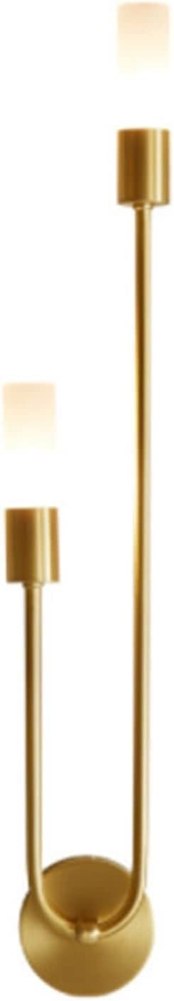JKJZSALJ Wall Lamp Wall Lamp, Background Wall, Bedroom, Bedside Copper Light Decorative Lamp, Modern