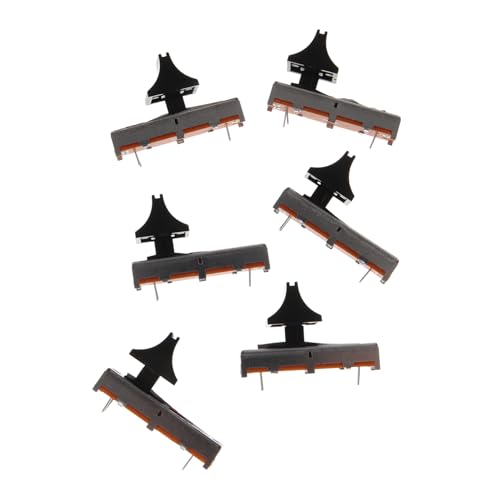 SUPVOX 6 Piezas Potenciómetros Deslizantes Lineales Repuestos para Potenciómetros de Volumen Estéreo Herramienta para Equipos de Sonido