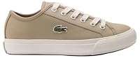 Lacoste Women's Backcourt 224 1 CFA Sneaker, Light Brown/Off White, 7 US