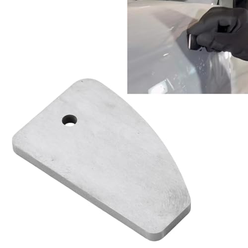 Cuifati Carbide Scraper, Portable Blade Denibbing Tool, Car Paint Run Removal Tool with Rope and Storgae Box, File for Car Paint Repair Polishing Cleaning, Tungsten Steel