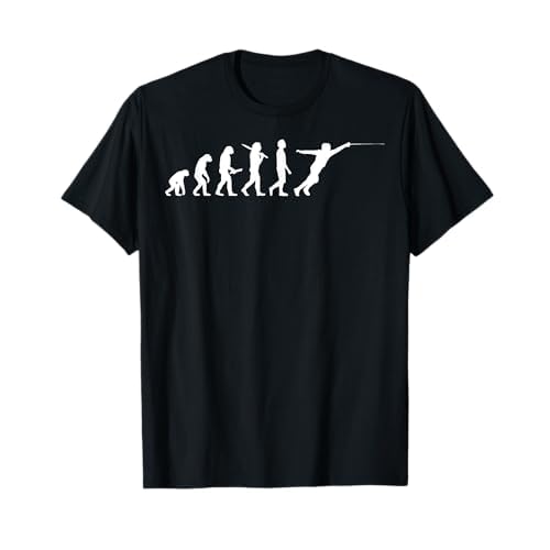 Esgrima Evolución Regalo Para Esgrimistas Camiseta