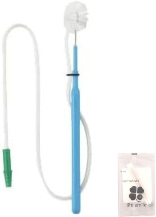 【12個セット】 吸引くるリーナブラシ ブルー コットンセット付き