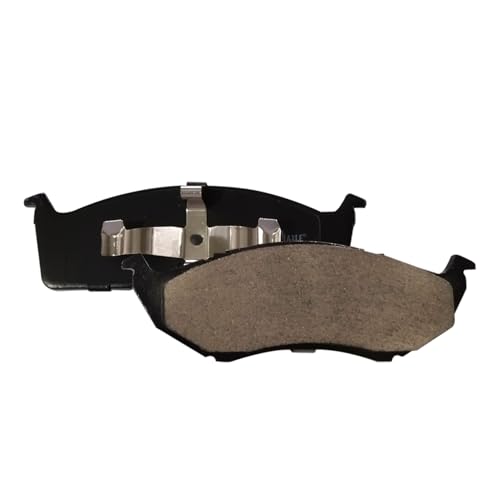 Image of Detroit Axle - Front Brake Pads for Chrysler Town & Country New Yorker Concorde LHS Dodge Grand Caravan Plymouth Voyager Eagle Vision, Ceramic Brake Pads Replacement