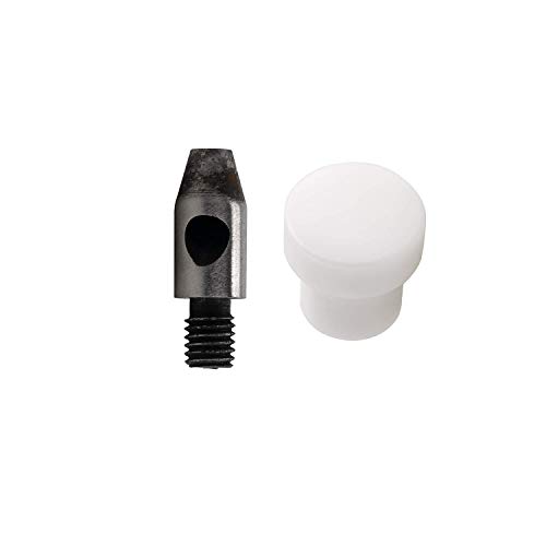 Trimming Shop 3mm Multi-Layer Hole Cutter Punch Die Tool with Plastic Base for Universal Hand Press Machine for Fabrics & DIY Leather Craft, Fixing & Fastening Clothes