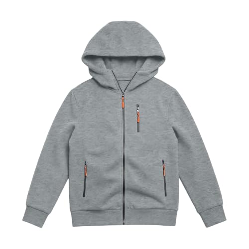 Boys Zip Up Hoodies Lightweight Jacket Kids Hooded Sweatshirt Size 10-12 - image 9