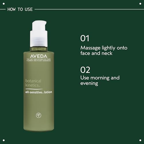 Aveda Botanical Kinetics All-Sensitive Lotion | Daily Moisturizer for Sensitive Skin | Fragrance-Free, 5 Fl Oz