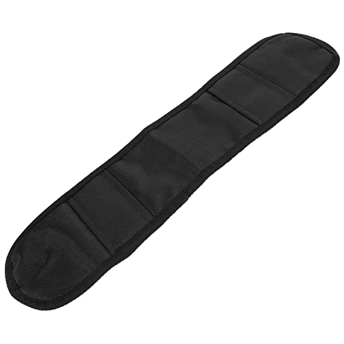 Mikikit Waist Protection Belt Braces Gym Belt Sports Waist Support Back Brace for Lower Support Band Black Cloth