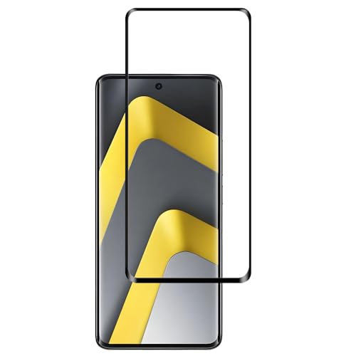 [2 Packs] Screen Protector for Xiaomi Poco M8 [NOT fit M8 Pro],Full Coverage Tempered Glass HD Clear Screen Guard for Xiaomi Poc